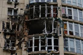 Ukrainian drone attack attempt damages high-rise apartment building in Krasnodar overnight