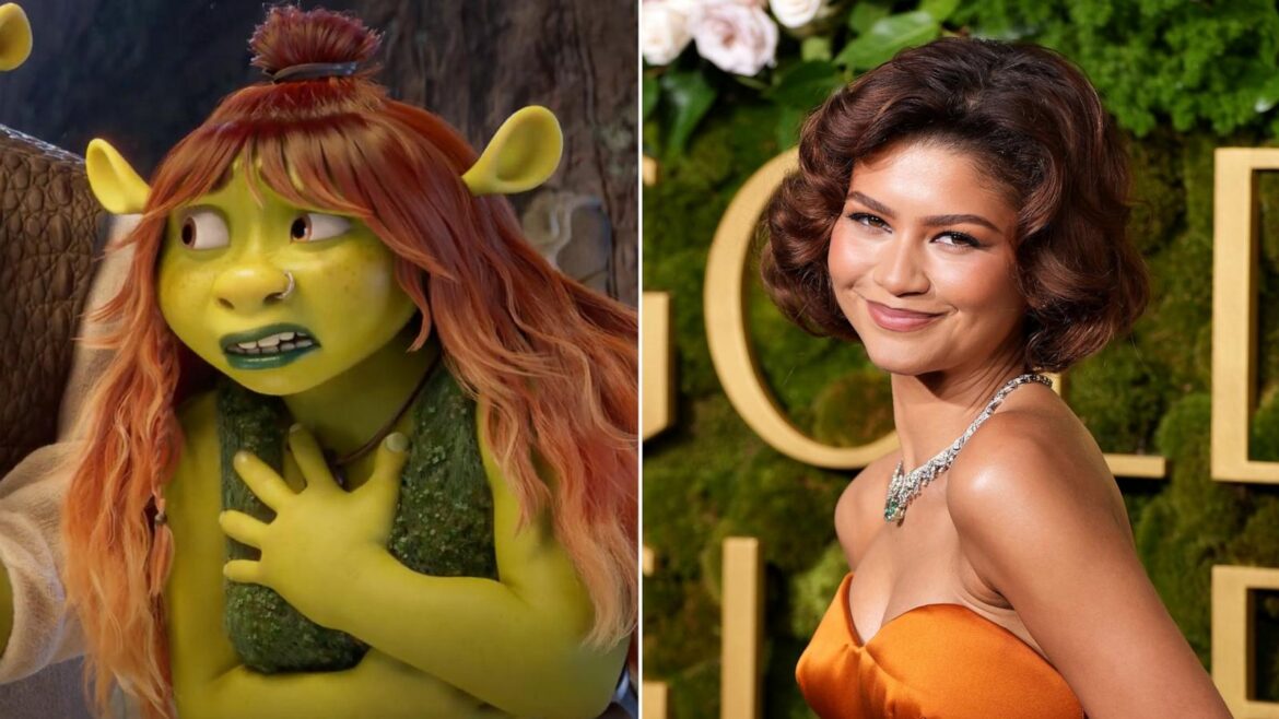 Zendaya headlines Shrek 5 casting news as DreamWorks revives the beloved franchise with a teaser stirring excitement and controversy