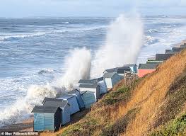 Beach Hut Owners in Milford-on-Sea Battle to Prevent Their Cabins From Being Swept Away Amidst Coastal Erosion Crisis