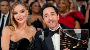 Adrien Brody Slammed for Throwing Gum at Georgina Chapman While Accepting Best Actor Oscar at 2025 Academy Awards in Los Angeles