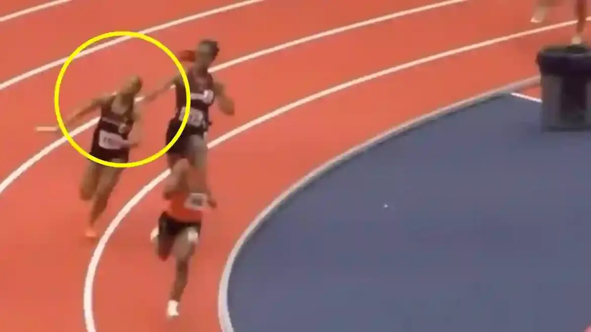 Virginia high school relay race turns controversial after Alaila Everett is seen hitting Kaelen Tucker with baton in viral video