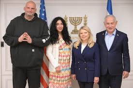 Benjamin Netanyahu Gifts a Silver-Plated Beeper to Senator John Fetterman During His Visit to Israel