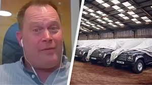 Charles Fawcett Builds Millions in Profit from Over 200 Land Rover Defenders Purchased Before Production Ended in 2016 in Yorkshire