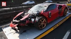 DJ Crashes €440,000 Ferrari on German Autobahn After Testing Its Speed with Owner Sitting Beside Him