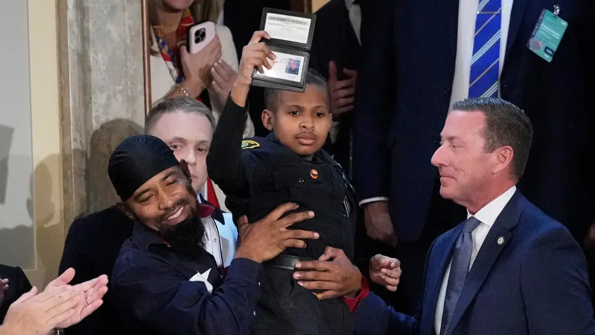 Thirteen-year-old cancer survivor DJ Daniel honored as Secret Service agent in Washington DC while MSNBC host calls moment disgusting