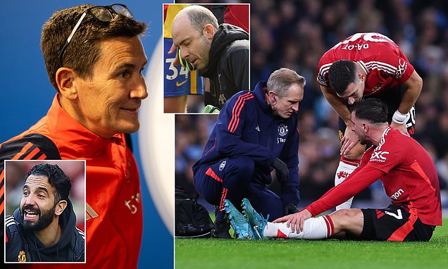 Manchester United suffers double blow in medical department as head of sports medicine Gary O’Driscoll and senior doctor Jim Moxon step down