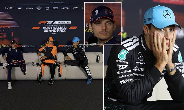 Max Verstappen calls out George Russell as their long-standing Formula One dispute intensifies following their latest showdown at the Australian Grand Prix