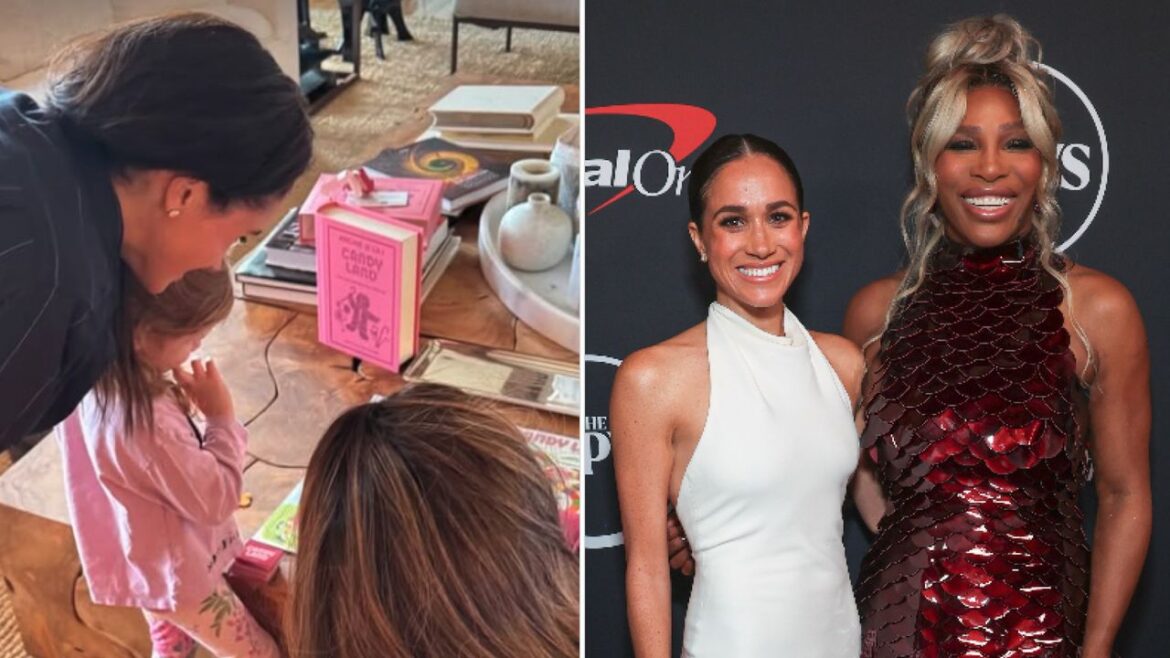 Meghan Markle reunites with close friend Serena Williams at Tre Luna in Montecito while counting down to her Netflix cooking and lifestyle series