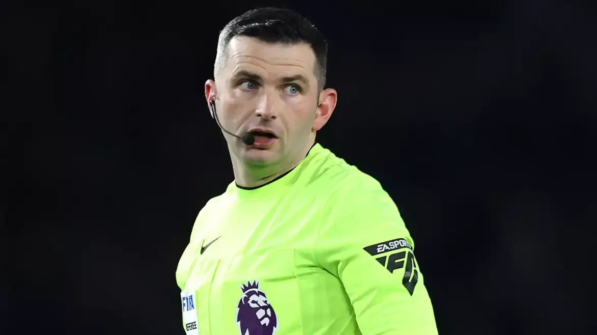 Michael Oliver removed from Premier League officiating list after backlash over failure to immediately send off Millwall goalkeeper against Crystal Palace