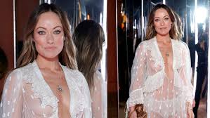 Olivia Wilde Stuns at the 2025 Vanity Fair Oscars Party by Wearing a Sheer Ivory Chloe Dress That Showcased Her Toned Physique in Los Angeles