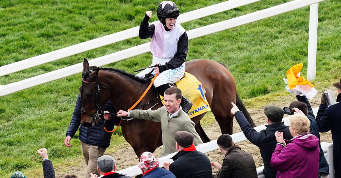 Irish jockey Rachael Blackmore overcomes personal loss to claim stunning Mares’ Novices’ Hurdle win at Cheltenham Festival