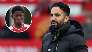 Ruben Amorim defends Manchester United’s decision to leave Chido Obi out of Europa League squad for Real Sociedad clash in Spain