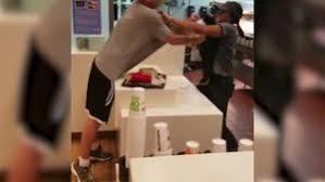 Shocking Video Shows Male Customer Attacking Female Worker Behind Counter at McDonald’s in Kenilworth Cape Town