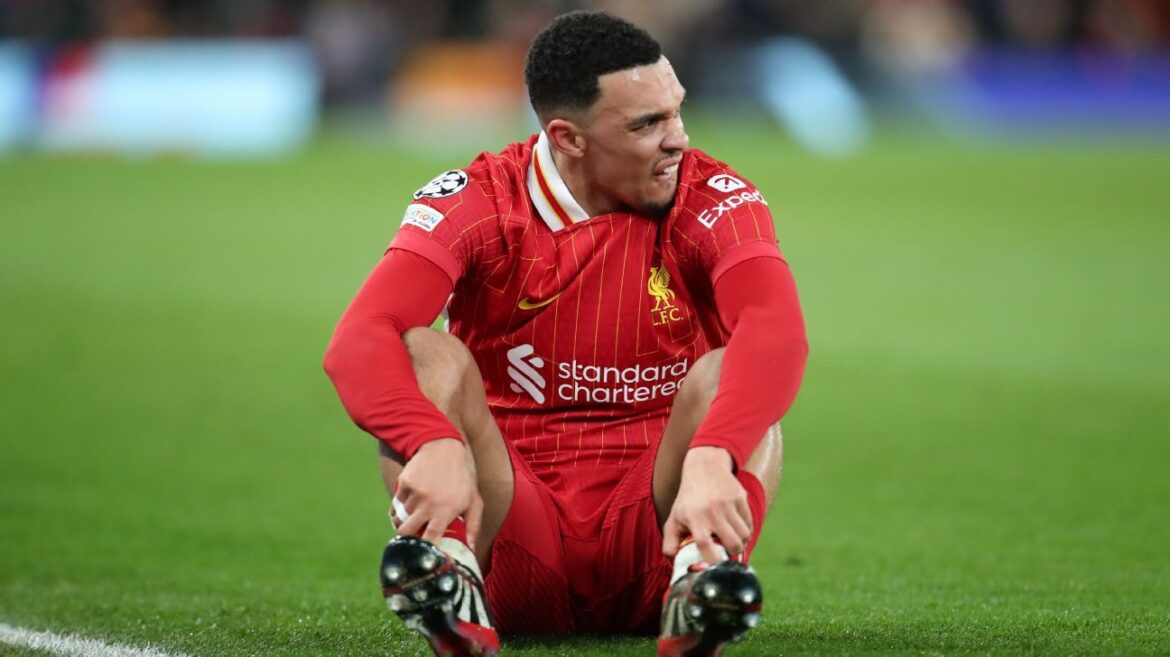 Liverpool faces defensive crisis as Trent Alexander-Arnold’s injury rules him out of Carabao Cup final while Conor Bradley and Joe Gomez remain sidelined