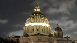 Vatican unveils new lighting system to enhance Michelangelo’s iconic dome at St. Peter’s Basilica this Easter in Vatican City