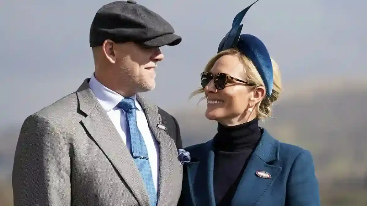 Zara And Mike Tindall Showcase Their Stylish Coordinated Outfits While ...