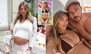Arabella Chi confirms she will show her baby girl on Instagram as she prepares to give birth in London just weeks before her due date