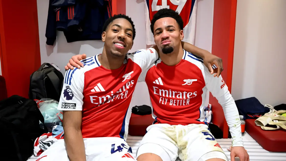 Ethan Nwaneri replaces Myles Lewis-Skelly as youngest semi-final player after both break records for Arsenal in London showdown