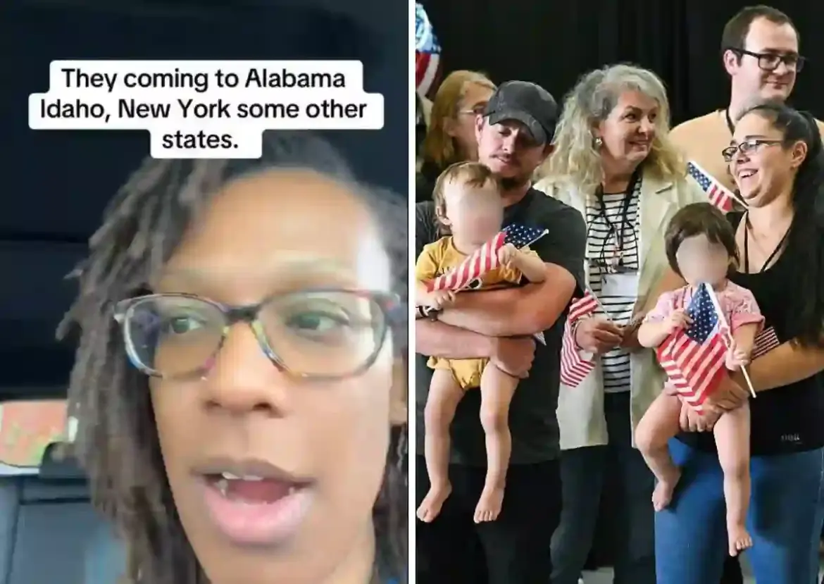 Black residents warn Afrikaner refugees about potential cultural clash as white South Africans begin resettlement in Alabama
