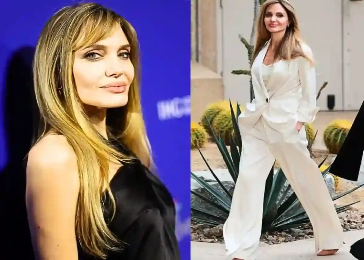 Angelina Jolie Captivates Audiences with Stunning White Gown at Cannes Film Festival in France