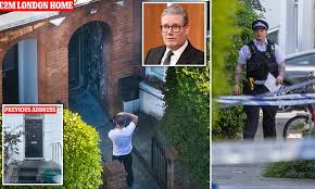 Counter-Terrorism Officers Investigate Suspected Arson Attack on Sir Keir Starmer’s £2 Million Home in North London