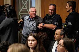Ben Cohen Disrupts Senate Hearing in Washington DC to Protest US Support for Israel and Faces Arrest