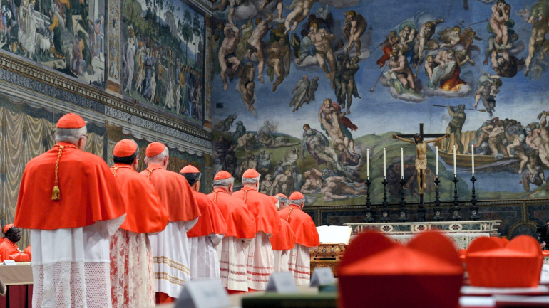 Cardinal Gerhard Müller urges Catholic leaders in Rome to reject division and embrace unity ahead of the upcoming papal conclave