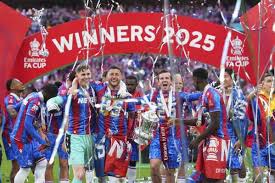 Crystal Palace Celebrate Their First Ever FA Cup Victory at Wembley with Goalkeeper Dean Henderson Leading Fans in a Raucous Chant