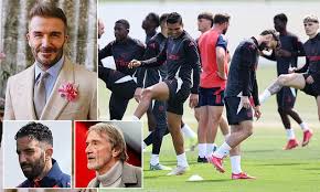 David Beckham urges Manchester United bosses at Old Trafford to fully back Ruben Amorim after difficult debut season in charge