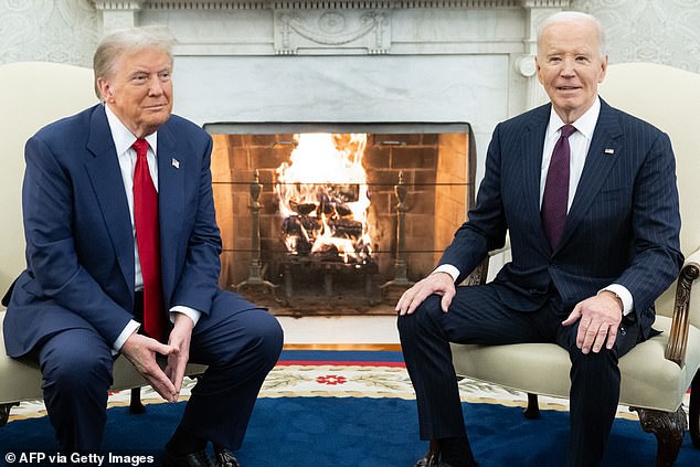 Former President Donald Trump sends rare message of support to Joe Biden while blaming his staff for dangerous border policies and mismanagement from Florida