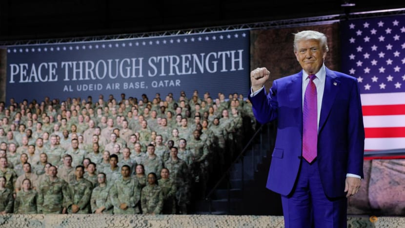 Donald Trump Teases Potential Third Presidential Run While Speaking to U.S. Troops at Al Udeid Air Base in Qatar