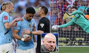 Erling Haaland Surprises Fans by Handing Over Manchester City’s FA Cup Final Penalty to Omar Marmoush at Wembley