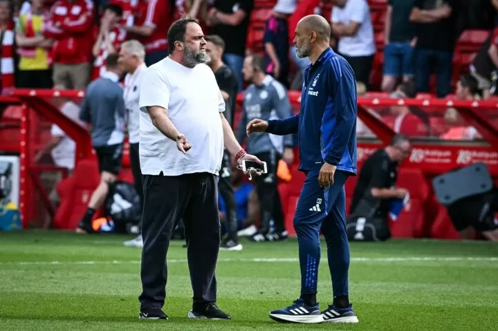 Nottingham Forest fights back after Gary Neville urges Nuno to resign over Marinakis’ pitch invasion as owner shows concern for injured player during Leicester game at home