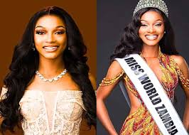 Faith Bwalya Makes History as First Zambian to Reach Miss World Quarter-Finals in Telangana India