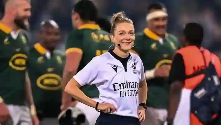World Rugby announces Hollie Davidson as match official for Springboks season opener against Italy in Pretoria