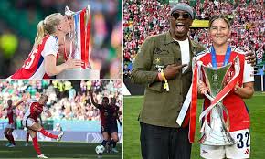 Ian Wright Admits His Heart Went Funny While Watching Arsenal Women Secure Champions League Title in Lisbon