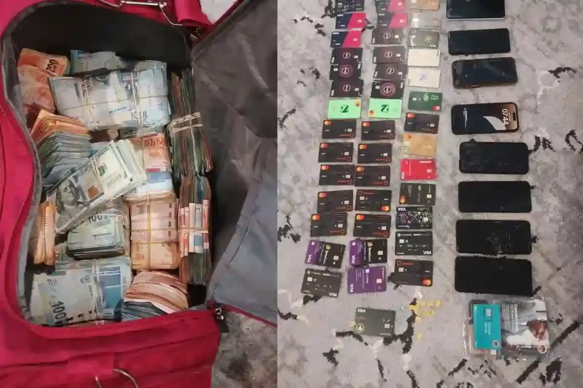 Cape Town police uncover huge stash of local and foreign currency while arresting 38-year-old man linked to suspected cybercrime