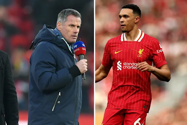 Jamie Carragher and Trent Alexander-Arnold