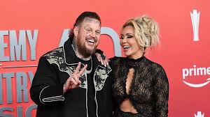 Jelly Roll and Bunnie XO Share Loving Moments on the Red Carpet at the 2025 Academy of Country Music Awards