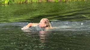 Jeremy Clarkson shares cheeky naked swim video of girlfriend Lisa Hogan as she celebrates her birthday in a freezing Cotswolds river