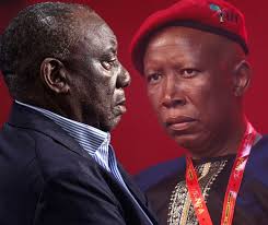 Julius Malema accuses President Cyril Ramaphosa of abandoning South Africa’s budget crisis to meet with US leaders in Washington