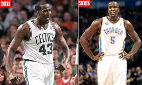 Kendrick Perkins shocks NBA fans as he appears almost unrecognizable during Oklahoma City playoff broadcast