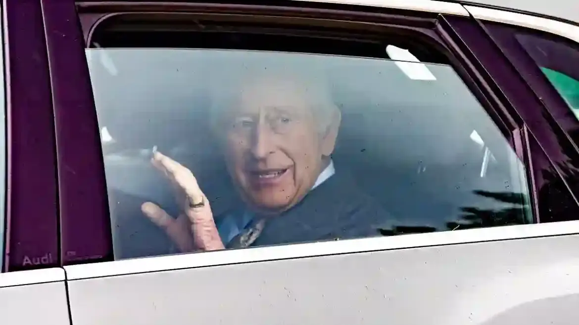 King Charles appears calm and smiling at Norfolk church service after Prince Harry’s emotional BBC interview fuels royal tension