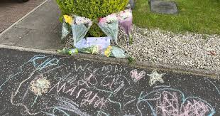 Local Glasgow community mourns the tragic death of beloved teaching assistant Margaret McGowan who was found dead at her home in Nitshill following a disturbance