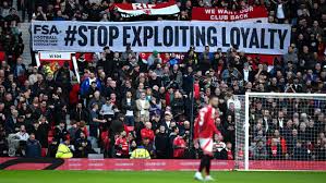 Manchester United fans protest rising ticket prices and seat evictions during emotional showdown at Old Trafford
