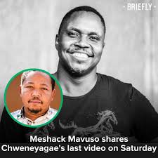 Meshack Mavuso remembers Presley Chweneyagae’s joyful final weekend at the South African State Theatre before his sudden passing in Pretoria