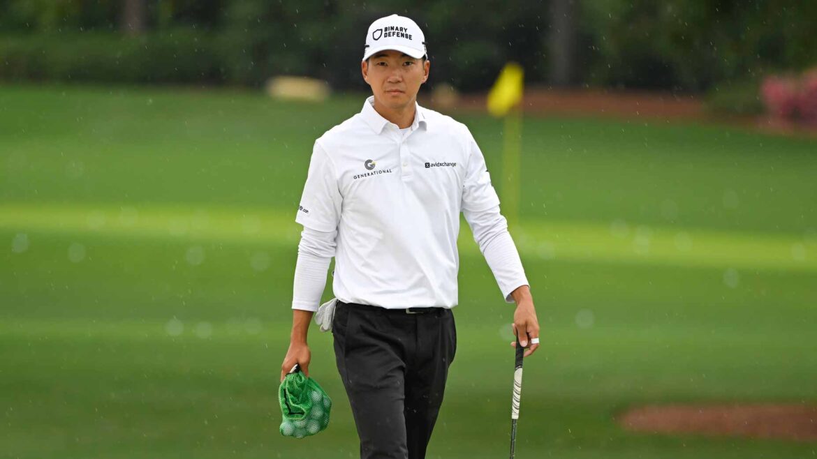 PGA Tour golfer Michael Kim reveals that a caddie discovered poop-stained underwear inside a private porta-potty at the RBC Heritage in Hilton Head Island