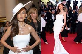 Michelle Keegan Wows Fans with Glamorous White Gown at Cannes Film Festival in France