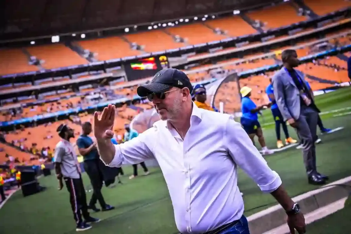 Nasreddine Nabi lashes out at reporter during tense post-match conference after Kaizer Chiefs lose Soweto Derby to Orlando Pirates at FNB Stadium