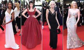 Naomi Campbell Cara Delevingne and Iris Law Bring Glamour and Style to The History of Sound Premiere at Cannes Film Festival